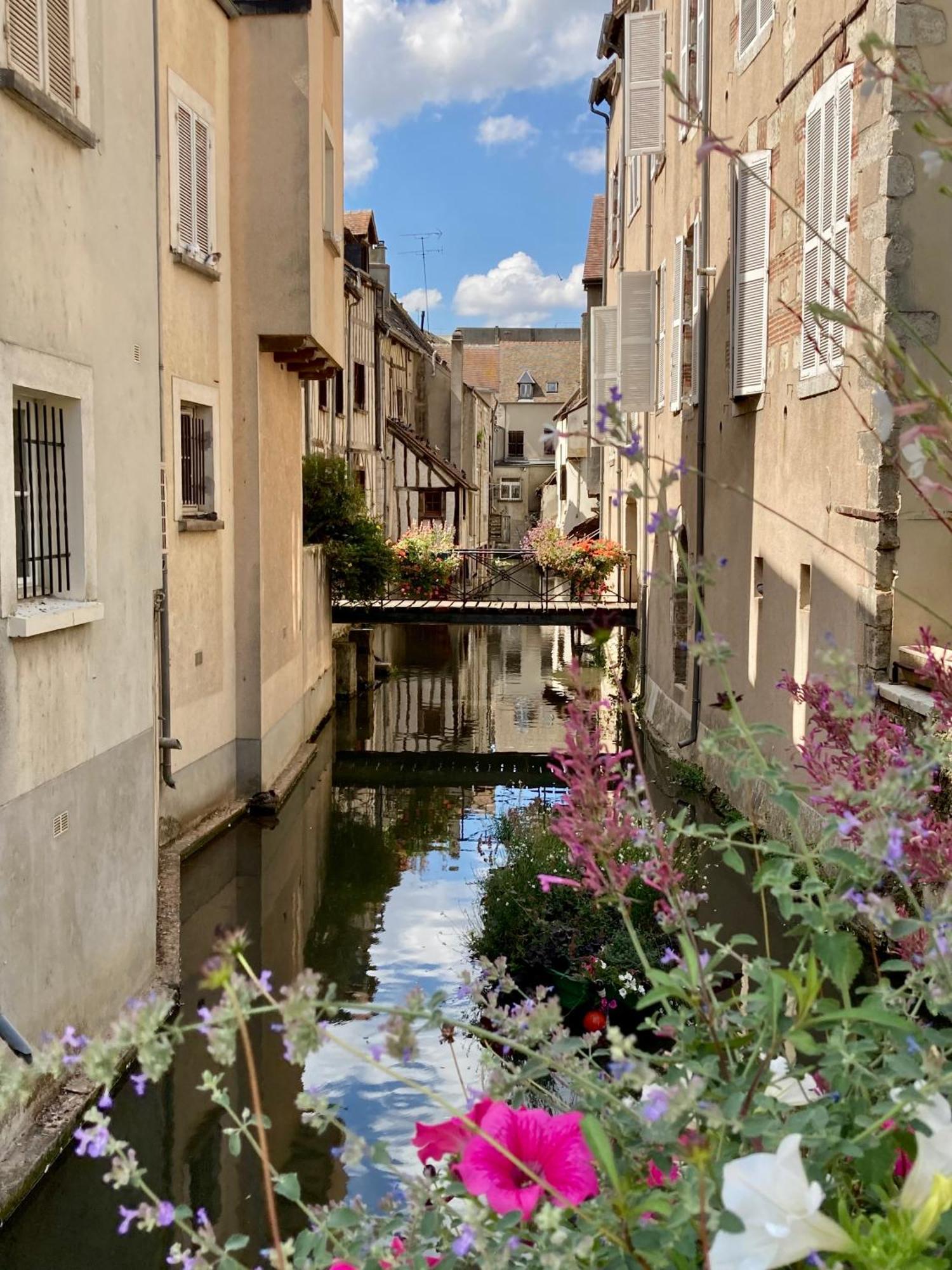 La Maison Virginie 1 A 2 Pers Charmant Hyper Centre- Cour- Parking- Linge- Fibre- Proximite Lac Canal Piscine Montargis Dış mekan fotoğraf
